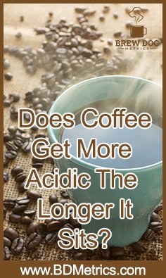 Does coffee get more acidic with time