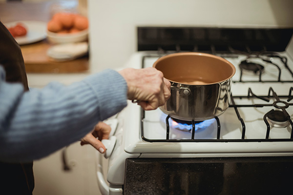Brewing Cider on A Stove
